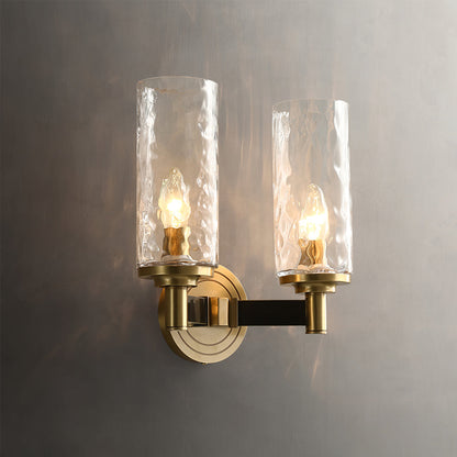 GoldenLume – Elegant Glass Wall Light for Luxurious Ambience