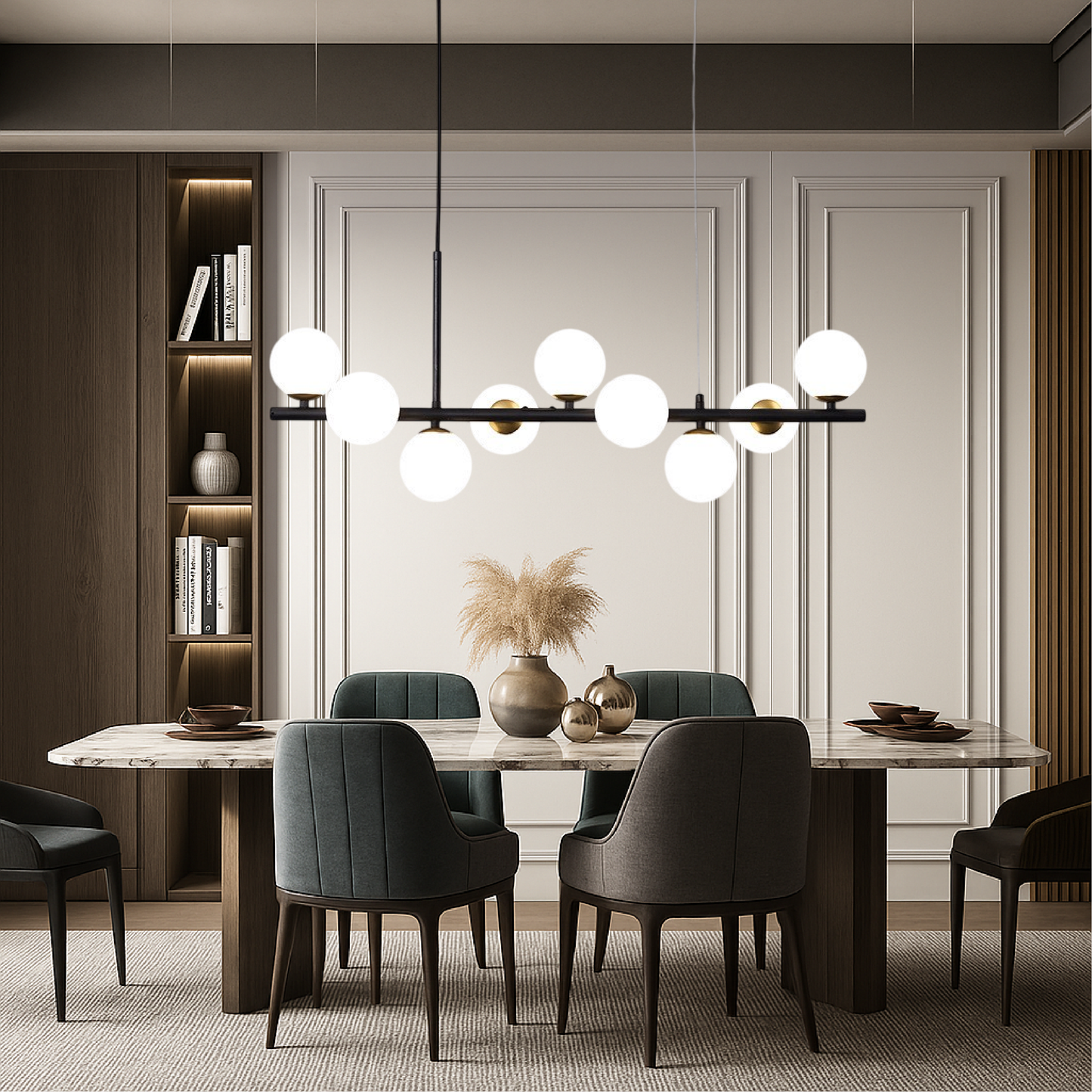 Dining Room Black Pendant Lamp 3