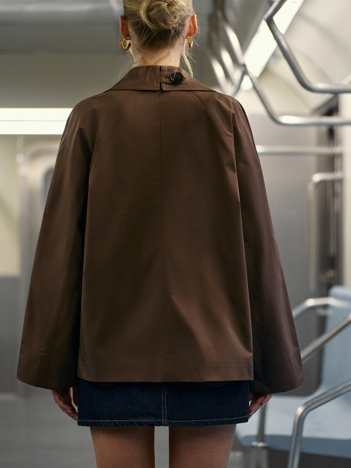 Double-Breasted Trench Coat 4