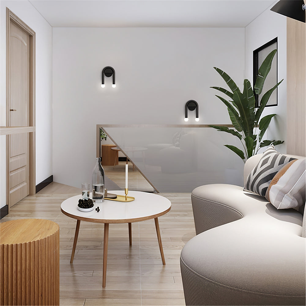 ArcBeam – Sleek U-Shaped Wall Lamp for Modern Interiors