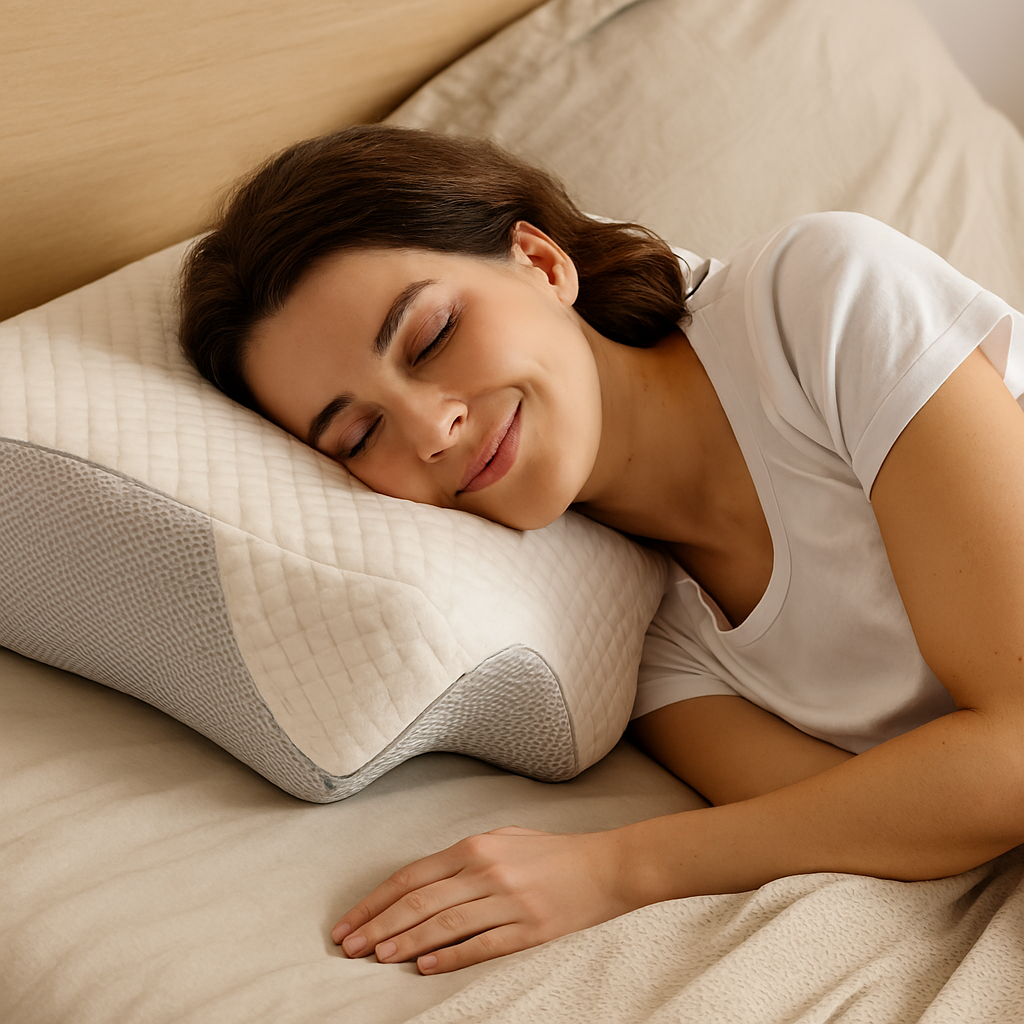 DreamAlign | Orthopedic Memory Foam Pillow for Neck & Shoulder Support 7