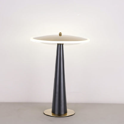 MetalAura – Kobber Trommel Bordlampe