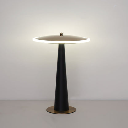 MetalAura – Kobber Trommel Bordlampe