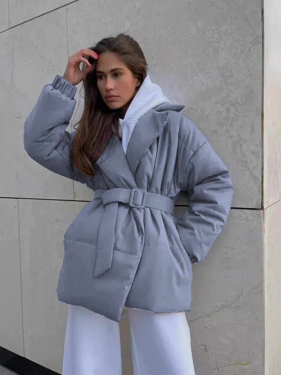 Dulcian Belted Puffer Jacket 2