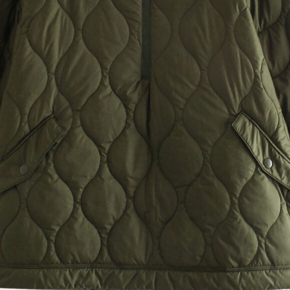 ESMA - Lightweight Quilted Autumn Jacket with Short Sleeves for Women 3