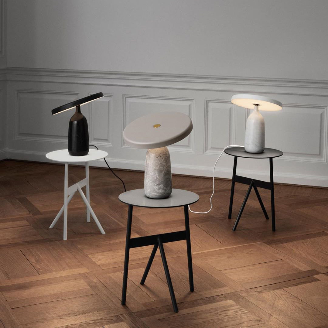 EddyGlow - Table Lamp with Elegant Design and Subtle Light Diffusion