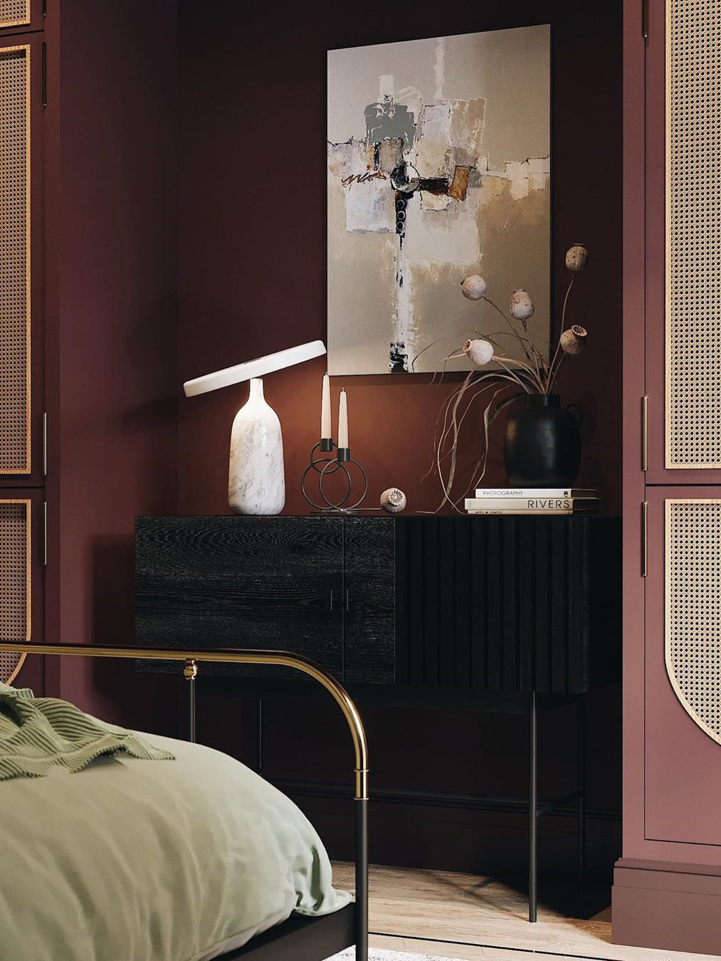 EddyGlow - Table Lamp with Elegant Design and Subtle Light Diffusion