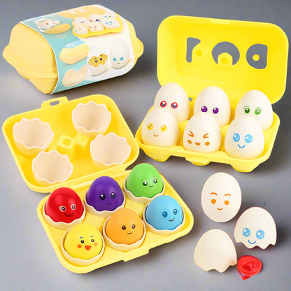 Educational Plastic Colour Matching Egg Toy 1