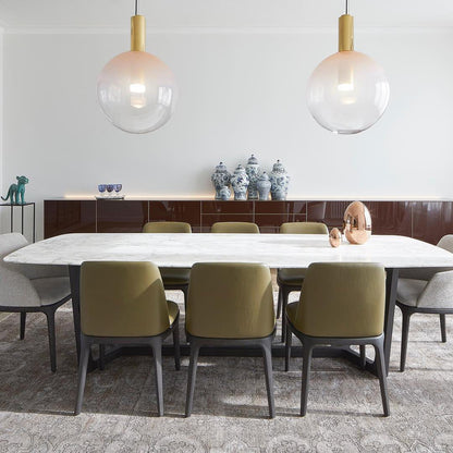 OpalGlow - Lampe de Plafond Élégante