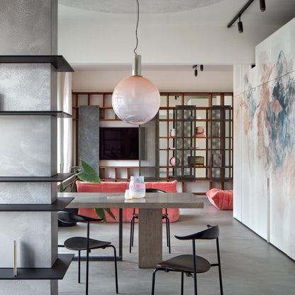 OpalGlow - Lampe de Plafond Élégante