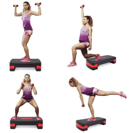 Einstellenfit Step – Adjustable fitness stepper for versatile home training 3