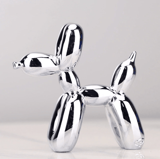 ElectraArt | Stylish Modern Electroplated Balloon Dog Sculpture for Home Décor 0