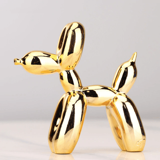 ElectraArt | Stylish Modern Electroplated Balloon Dog Sculpture for Home Décor 1
