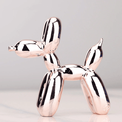 ElectraArt | Stylish Modern Electroplated Balloon Dog Sculpture for Home Décor 6