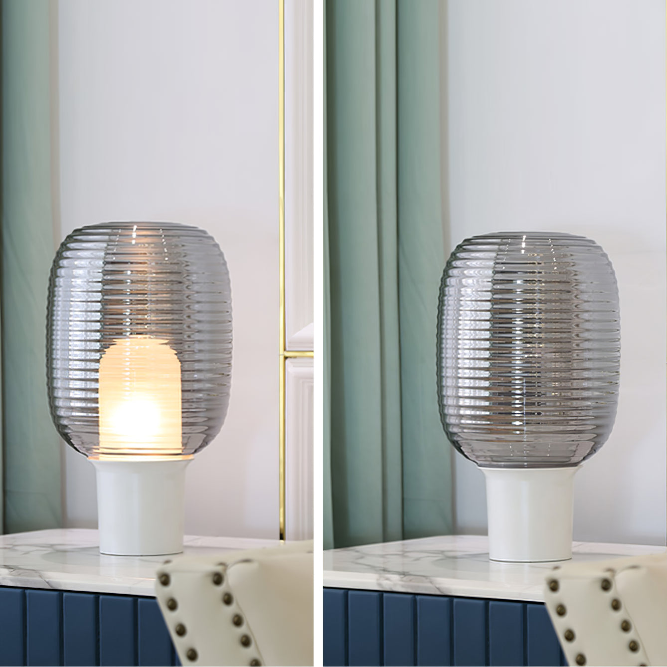 LuxeAura - Sophisticated Lamp with Subtle Elegance and Soft Glow