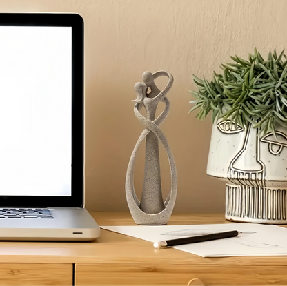 ElysianArt | Timeless Elegant Abstract Love Sculpture for Home Décor 3