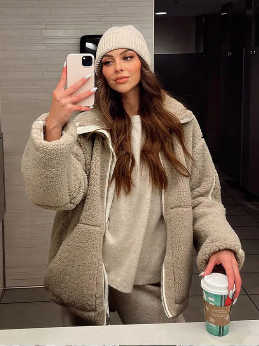 Emily | Cozy Oversized Women's Jacket 0