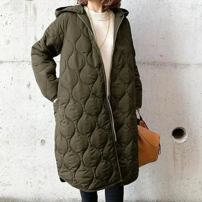 Emily | Stylish Lightweight Long Puffer Coat 1