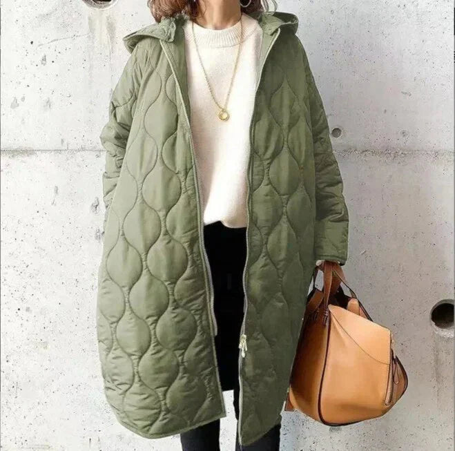 Emily | Stylish Lightweight Long Puffer Coat 3