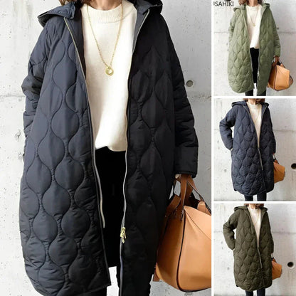 Emily | Stylish Lightweight Long Puffer Coat 4