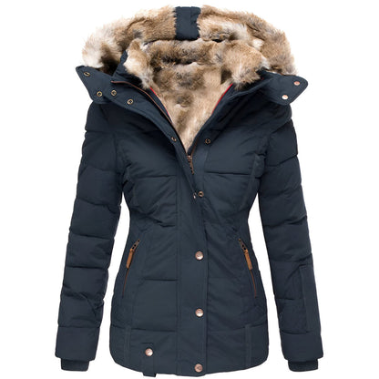 Emily | Stylish Warm Black Puffer Jacket 3