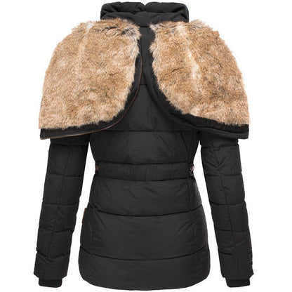 Emily | Stylish Warm Black Puffer Jacket 7