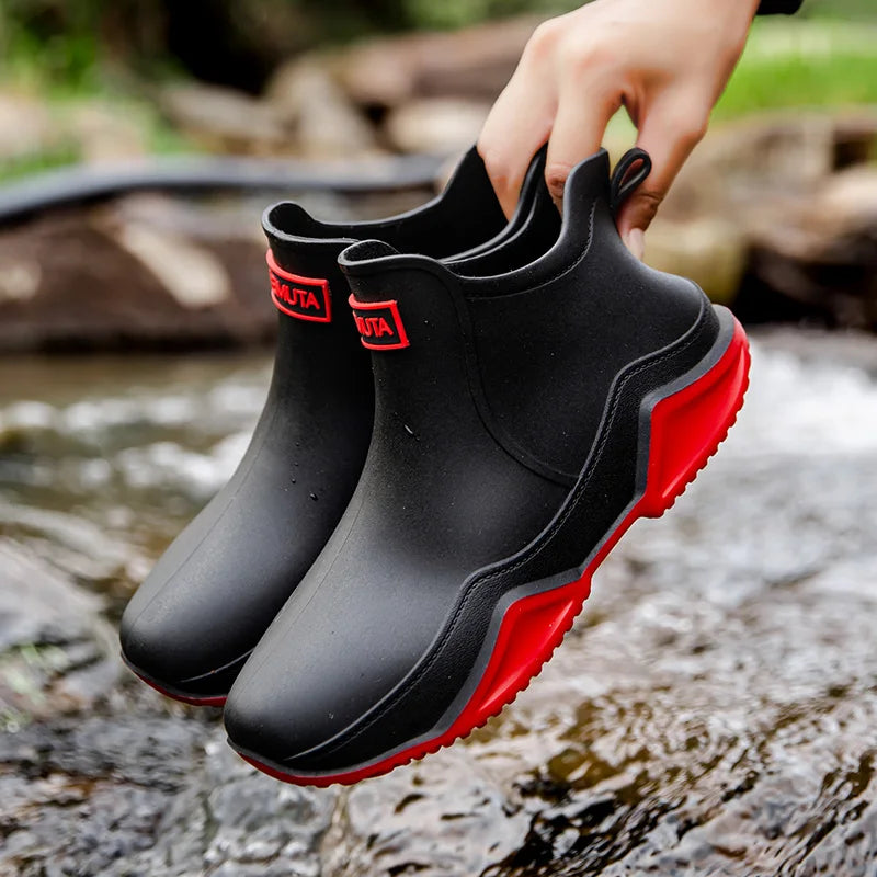 Emma | Stylish Black Waterproof Ankle Boots for Women 6