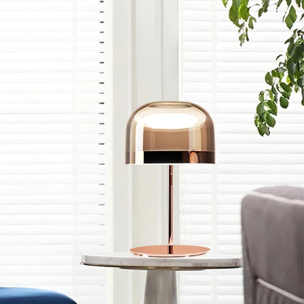 SereneGlow - Lampada da Tavolo con Design Armonioso e Diffusione di Luce Morbida