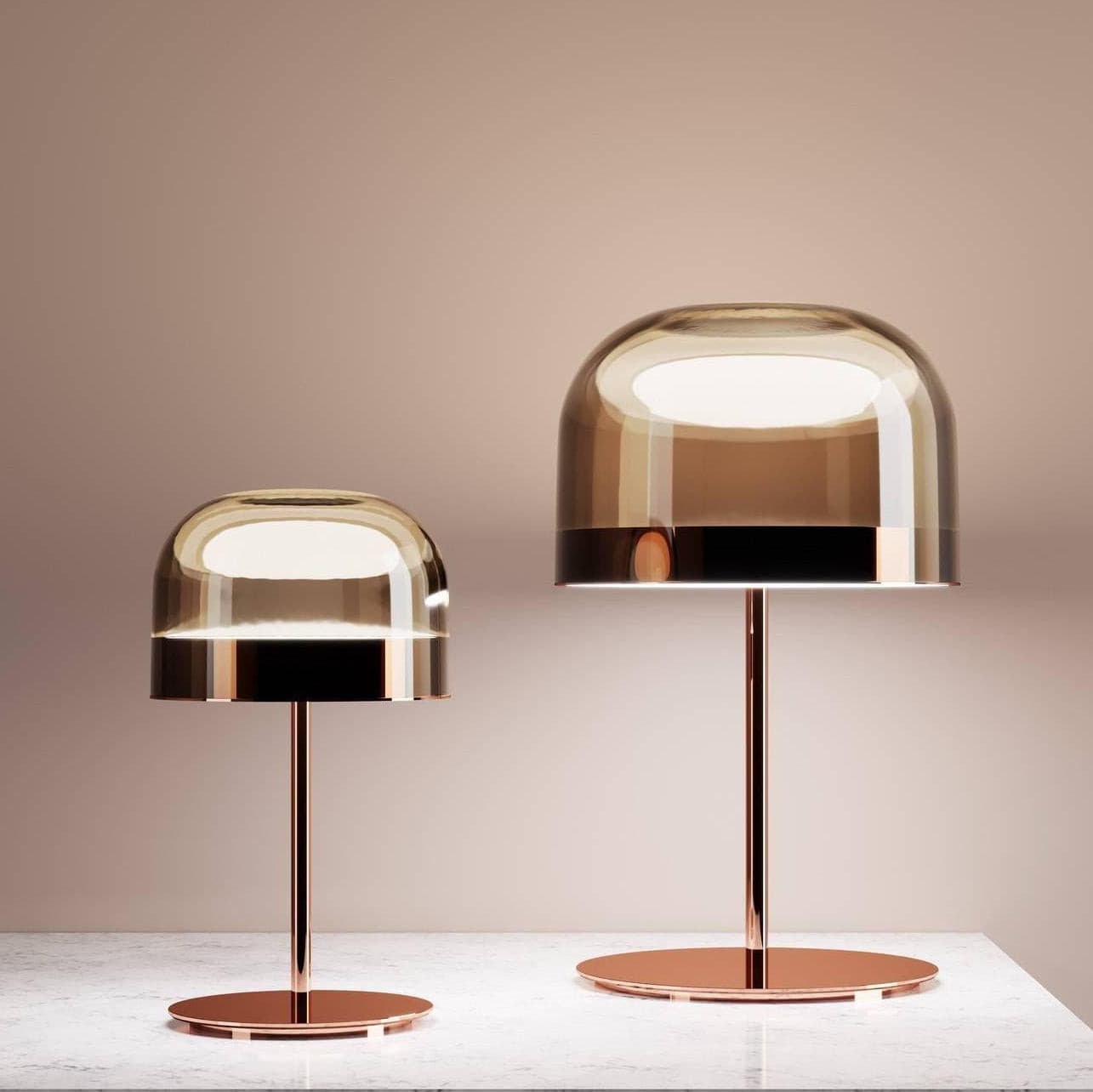 SereneGlow - Lampada da Tavolo con Design Armonioso e Diffusione di Luce Morbida