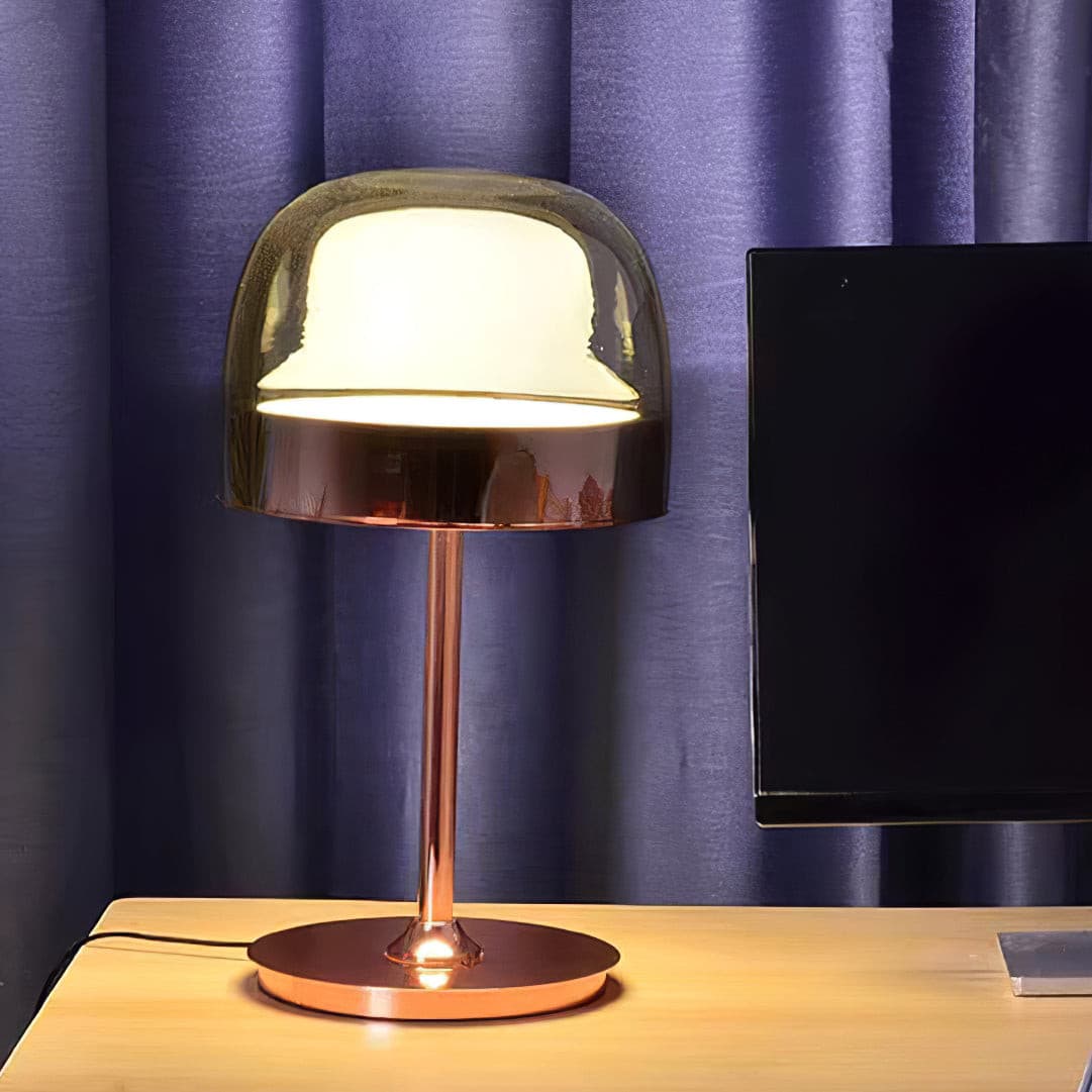 SereneGlow - Lampada da Tavolo con Design Armonioso e Diffusione di Luce Morbida
