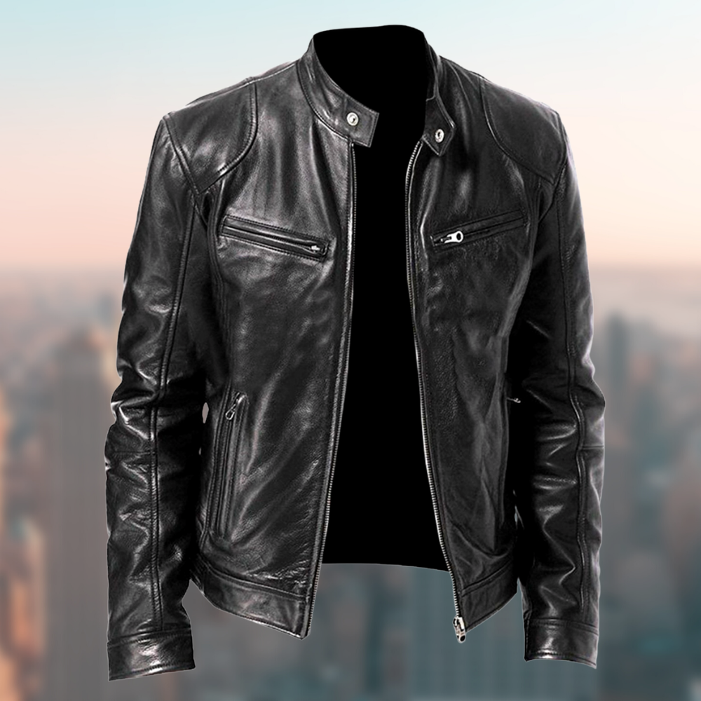 Ethan | Elegant Durable Men's Leather Jacket 0