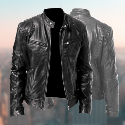 Ethan | Elegant Durable Men's Leather Jacket 1