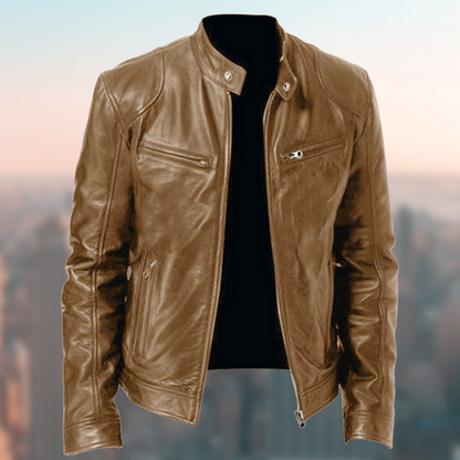 Ethan | Elegant Durable Men's Leather Jacket 3