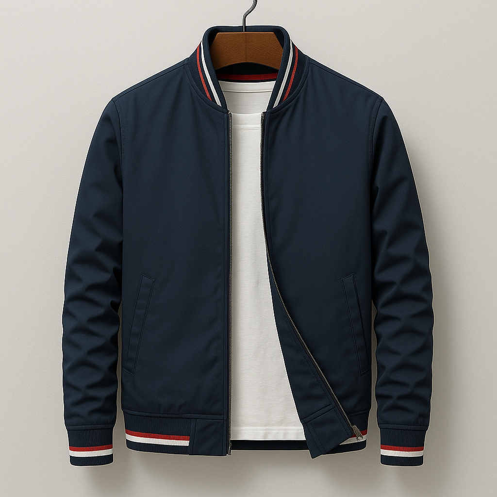Ethan | Modern Lightweight Mens Bomber Jacket 0