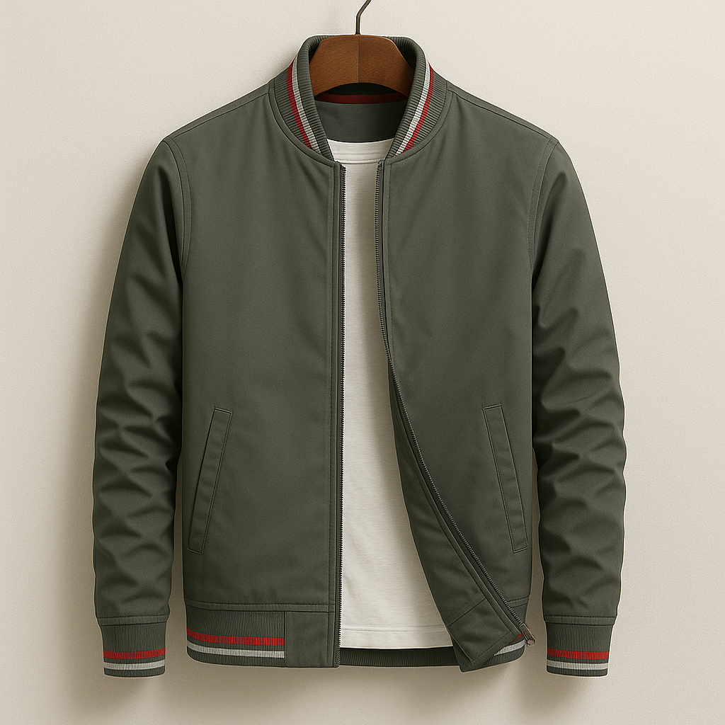 Ethan | Modern Lightweight Mens Bomber Jacket 3
