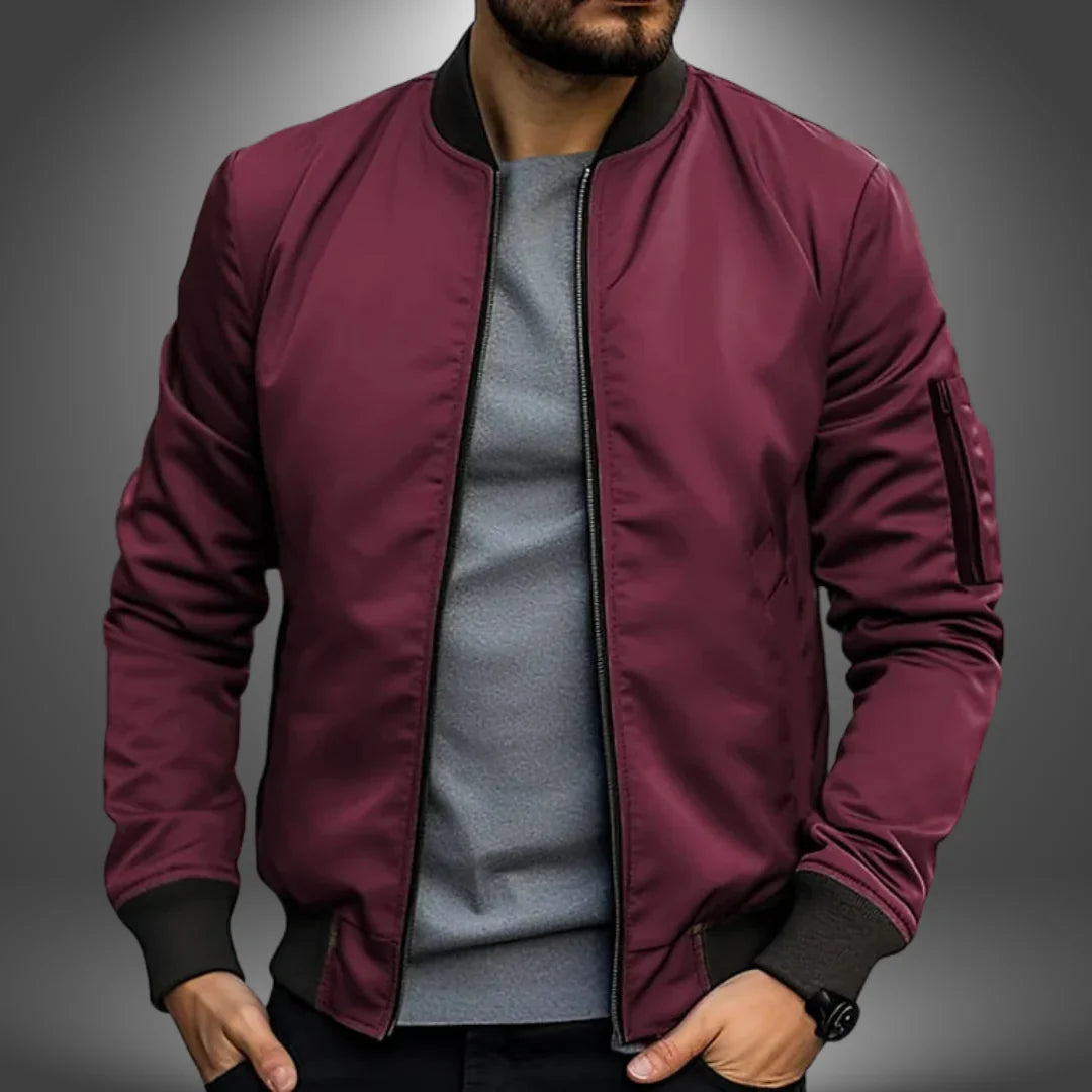 Ethan | Stylish Lightweight Mens Bomber Jacket 4