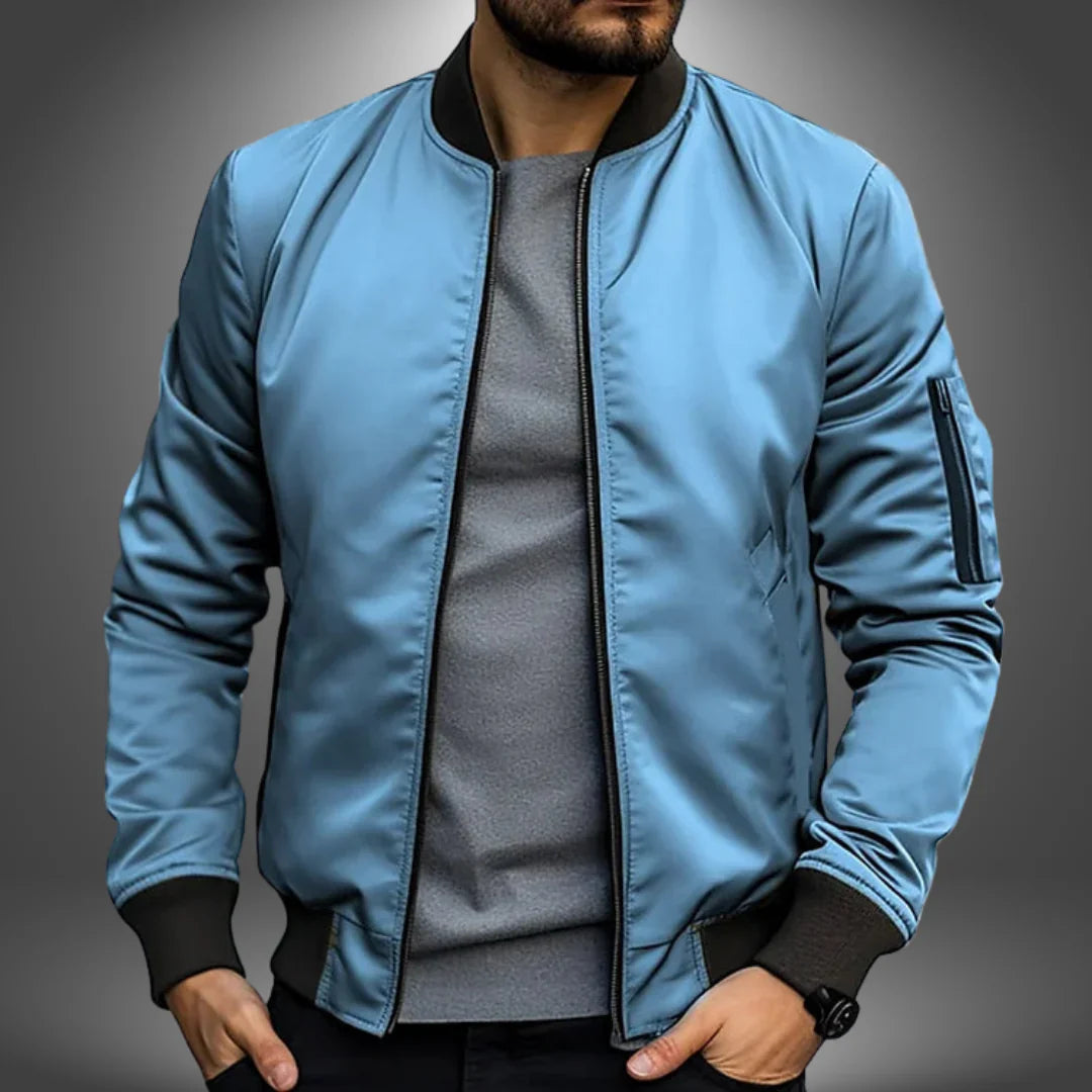 Ethan | Stylish Lightweight Mens Bomber Jacket 6