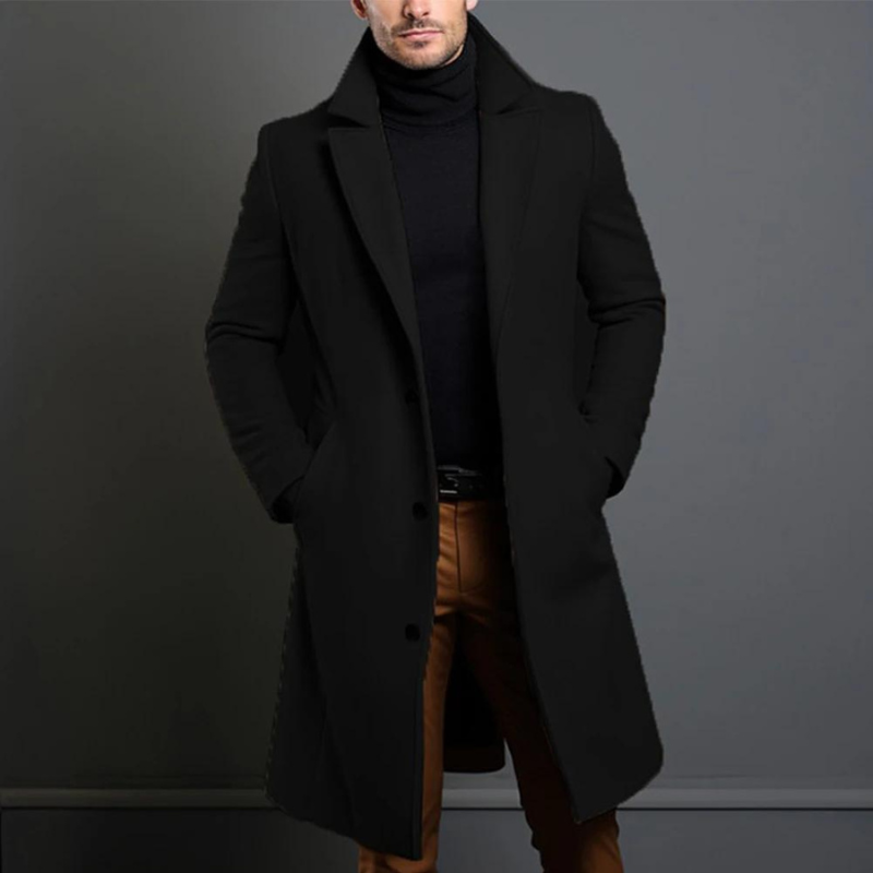 Ethan | Stylish Warm Men's Overcoat 0