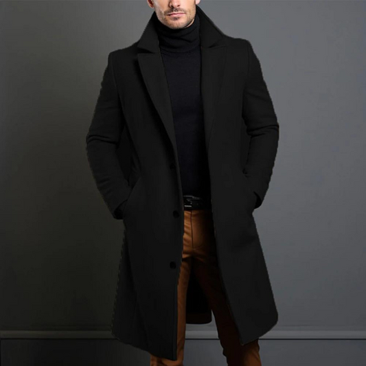 Ethan | Stylish Warm Men's Overcoat 0