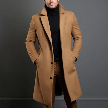 Ethan | Stylish Warm Men's Overcoat 1