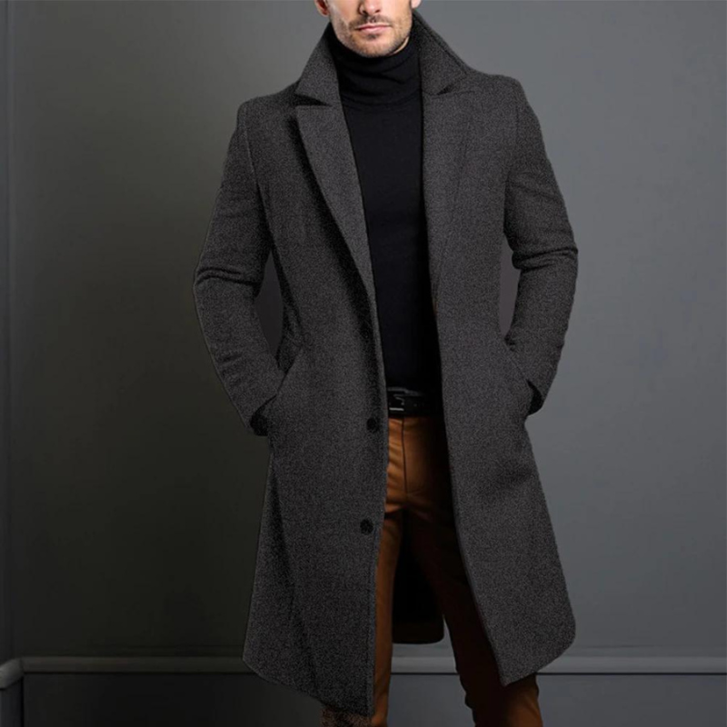 Ethan | Stylish Warm Men's Overcoat 2