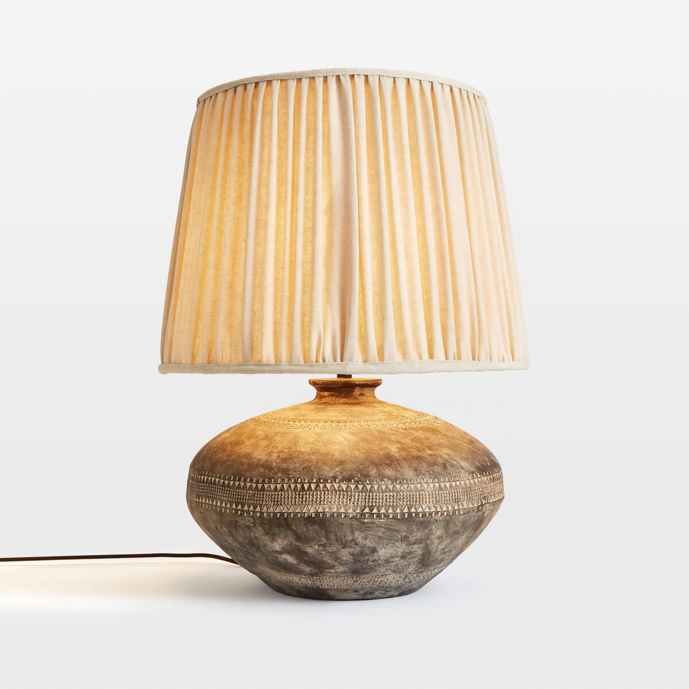 CeramiGlow - Lampe de table élégante