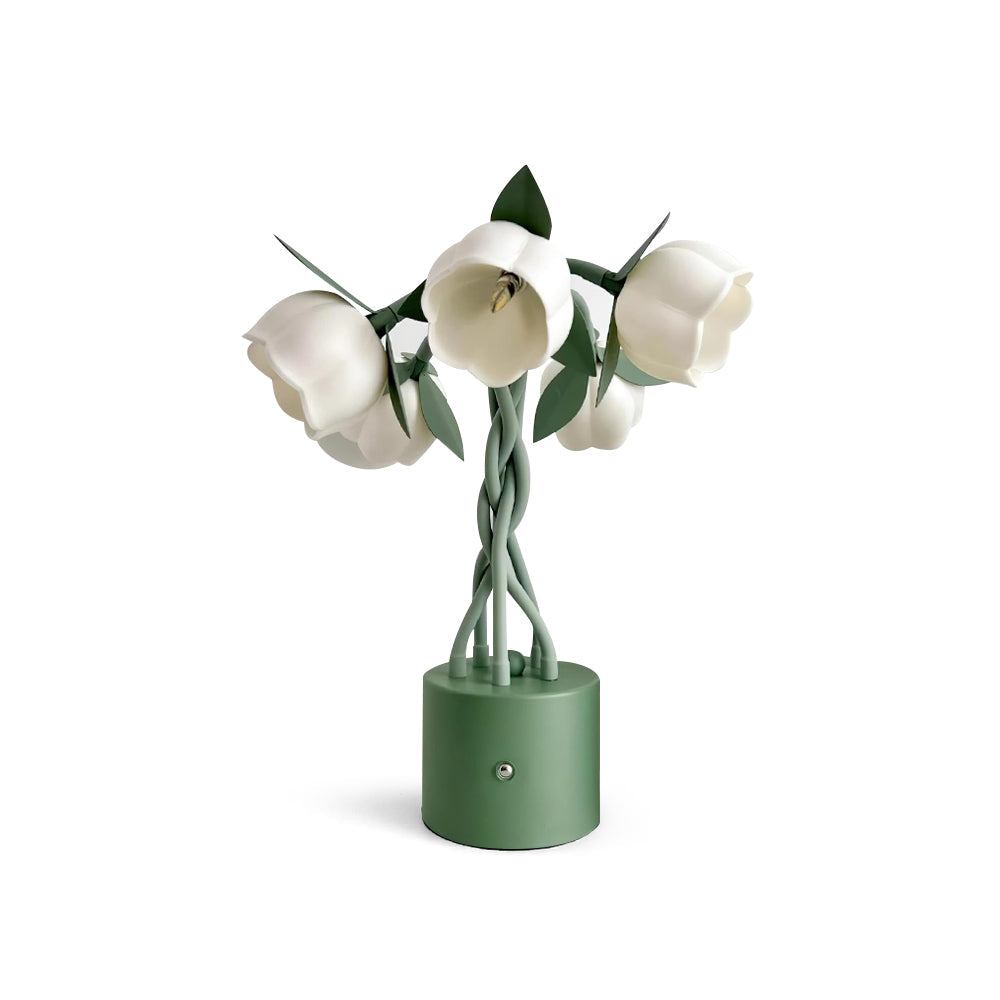 PetalAura – Sculptural Floral Table Lamp