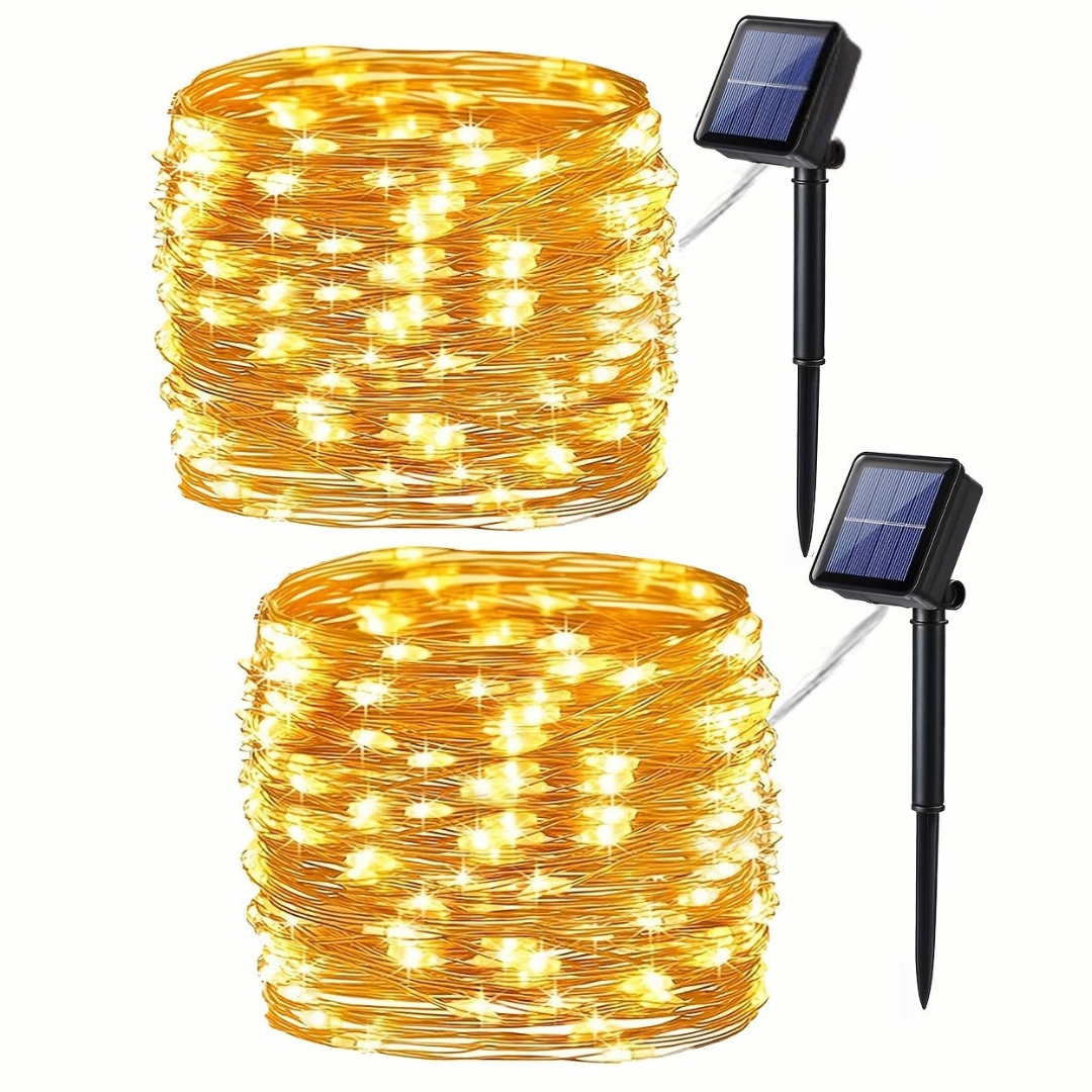Fairy Lights Solar Outdoor Halloween String 0