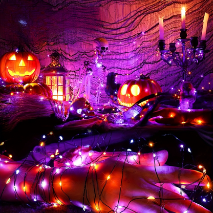 Fairy Lights Solar Outdoor Halloween String 3