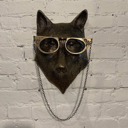 FaunaArt | Whimsical Hand-Painted Animal Head Wall Décor 5