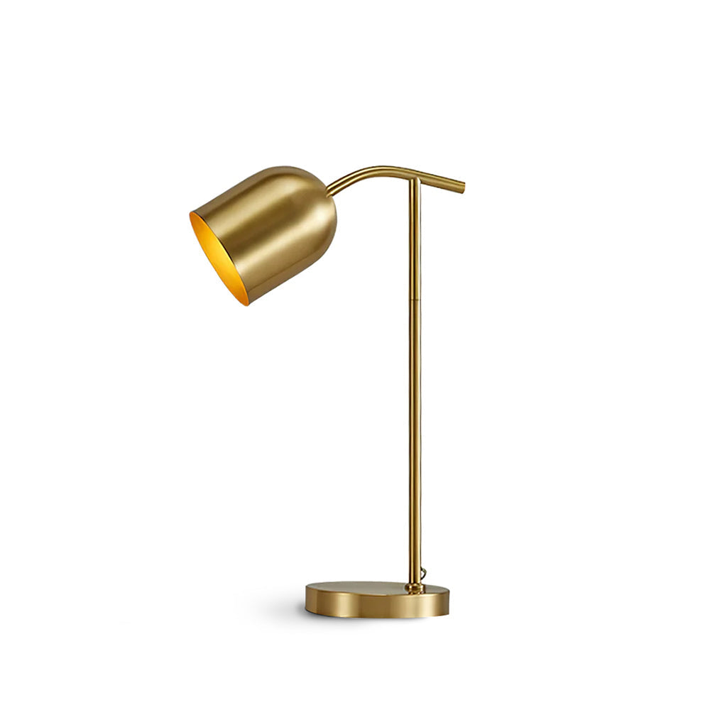 BrassGlow – Timeless Brass Table Lamp with Functional Design