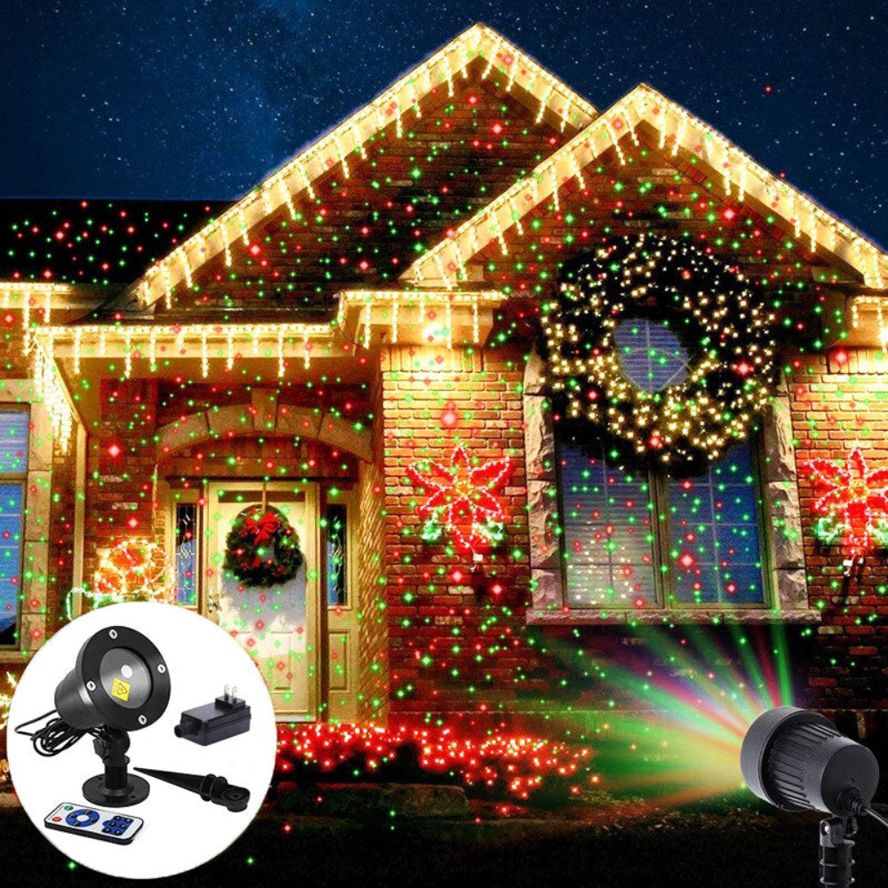 FestivaGlow | Vibrant Waterproof Outdoor Christmas Projector Lights 1