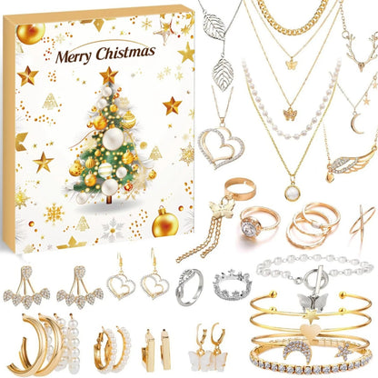 FestivaJoy | Enchanting Colorful Advent Calendar with 24 Unique Accessories 1