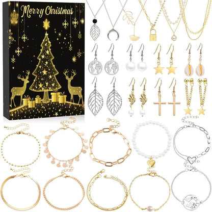 FestivaJoy | Enchanting Colorful Advent Calendar with 24 Unique Accessories 2
